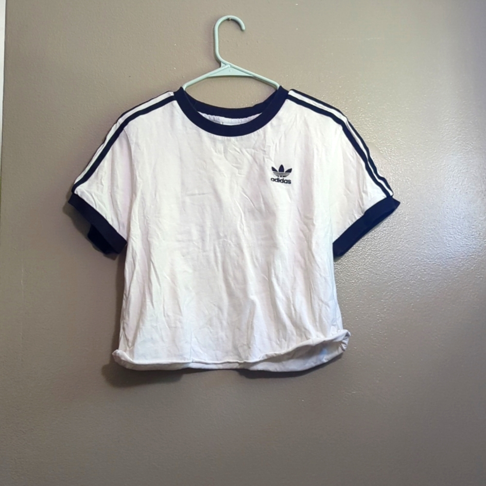 Adidas cropped tee